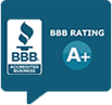 Better Business Bureau A+ Rating